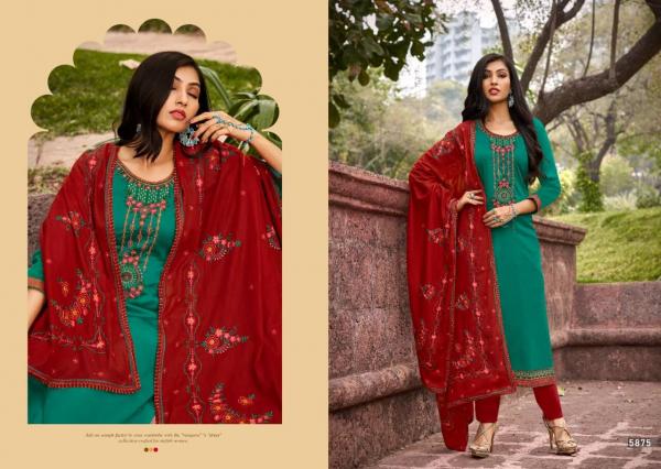 Kessi Zaraa Stylist Silk Salwar Collection 